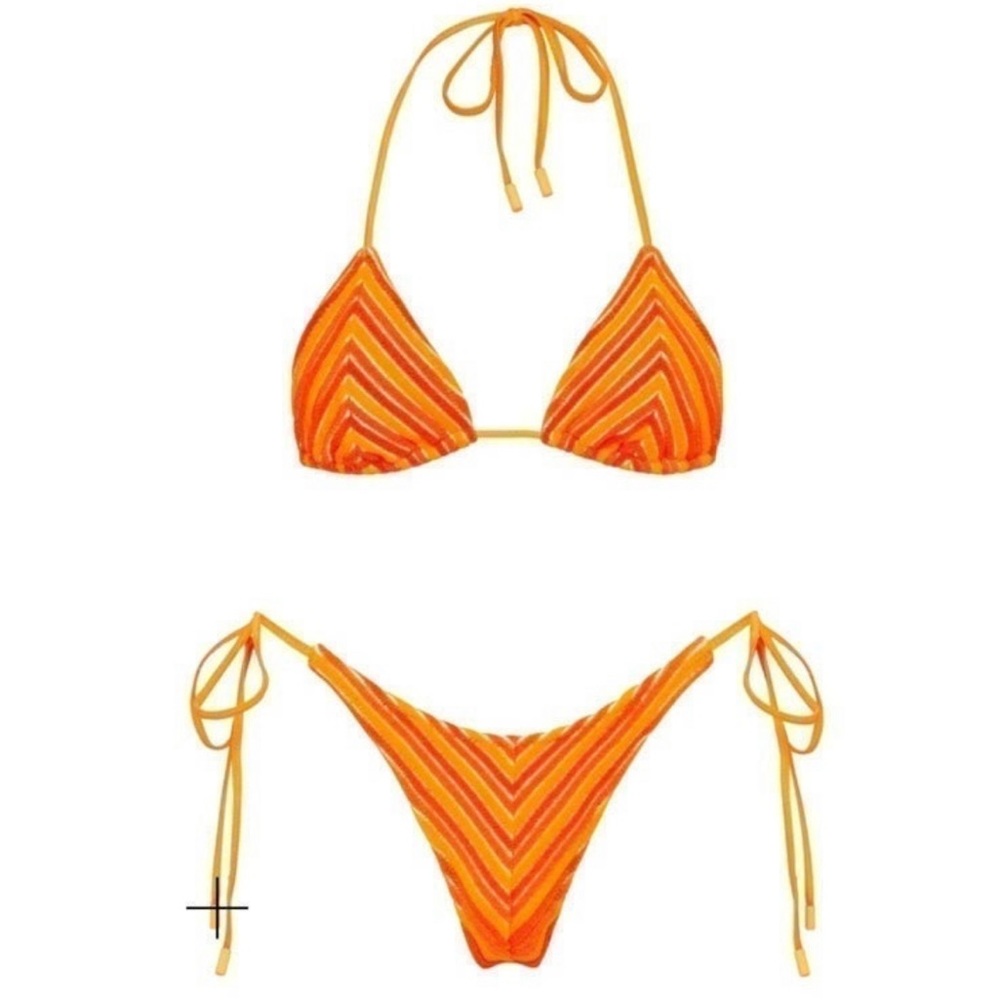 COPY - Triangl Orange Bikini Top